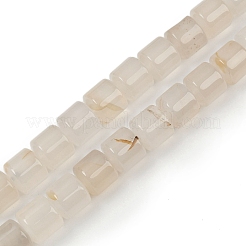 Природный агат бисер нитей G-G275-D24-10x10mm