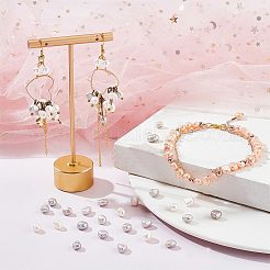 36 шт. 3-х цветные бусины из натурального культивированного пресноводного жемчуга PEAR-NB0001-74B