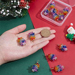 12 шт. Акриловые подвески на тему чакры&nbsp;PALLOY-PH01851