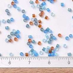 MIYUKIデリカビーズ  シリンダー  日本製シードビーズ  11/0  （db2068)蓄光ミックス8  1.3x1.6mm  穴：0.8mm  約2000PCS /ボトル&nbsp;SEED-JP0008-DB2068