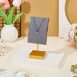 Подставки для сережек из бархата и сплава ODIS-WH0061-69A