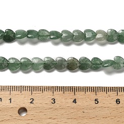 Естественный зеленый авантюрин бисер нитей G-P575-C17-6mm