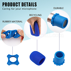 Микрофонный губчатый чехол&nbsp;AJEW-CN0004-88B