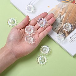 Прозрачные акриловые бусины&nbsp;TACR-R14-9