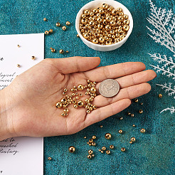 400 шт. 5 бусины из нержавеющей стали 304 STAS-MP0001-10