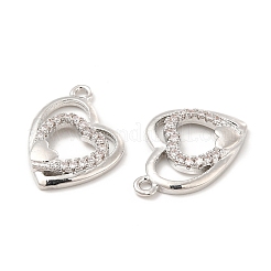 Латунные микро проложить кубического циркония подвески&nbsp;KK-E071-18P