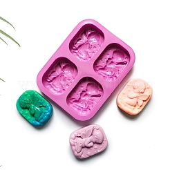 Moules en silicone de qualité alimentaire pour la fabrication de savon&nbsp;PW-WGFC099-01