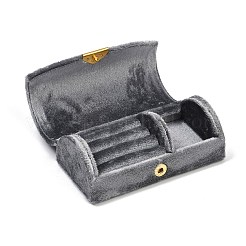 Арочные бархатные коробки для хранения ювелирных изделий&nbsp;CON-Z009-03