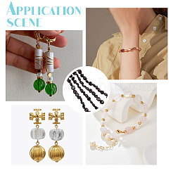 2 нити натуральных гранатовых бусин нити G-NB0004-26