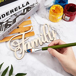 2 набор 2 стилей деревянных вырезок-украшений WOOD-CN0001-23