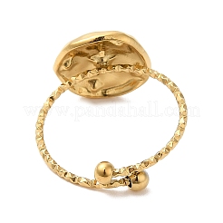 Ионное покрытие (ip) 304 нержавеющая сталь плоская круглая открытая манжета кольцо оправа для страз&nbsp;RJEW-M149-33G