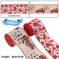 2 рулон 2-х цветной полиэфирной ленты OCOR-GF0002-08