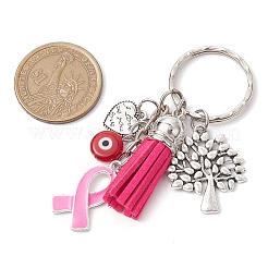 6шт брелок из двухцветной ленты&nbsp;KEYC-JKC00939