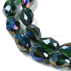 Trasparenti perle di vetro placca fili&nbsp;EGLA-N013-T4mm-B15