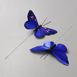 12шт. наклейки на стену в виде бабочки-пера&nbsp;DIY-WH20007-275