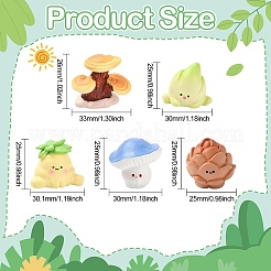 20шт 5 стиля мини имитация смолы&nbsp;RESI-CJ0004-74