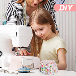 Baumwollstoffe mit Blumenmuster&nbsp;DIY-WH0588-11A