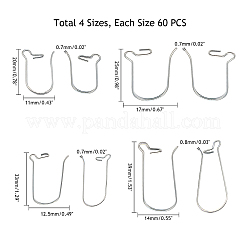 316 хирургическая нержавеющая сталь серьги-кольца фурнитура почечные швензы STAS-UN0002-98P