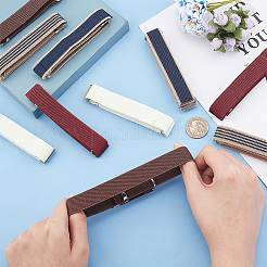 Ahademaker 5 комплект 5 цвета унисекс полиэстер эластичные регулируемые повязки BJEW-GA0001-07