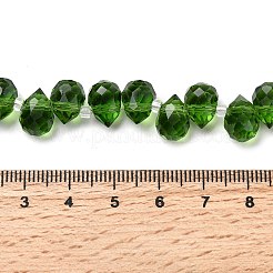 Прозрачные стеклянные бусины&nbsp;GLAA-Z017-01