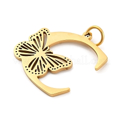 Placcatura ionica (ip) 201 pendenti in acciaio inossidabile&nbsp;STAS-N103-184G-C