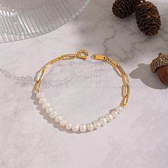 Браслеты из натуральных пресноводных жемчужин&nbsp;FT4908