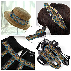 Rubans de polyester de broderie de style ethnique&nbsp;SK-TAC0001-02