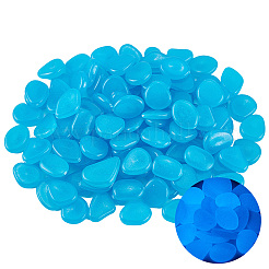 1 набор смоляных светящихся в темноте камешков DJEW-CN0001-40B