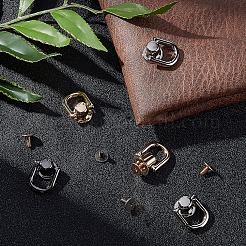 12 комплект 3-х цветных литейных шаровых шпилек и заклепок FIND-GF0001-39