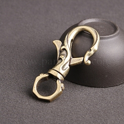 真鍮カニカン  アンティークブロンズ  55.8mm&nbsp;PW-WGA7B69-01
