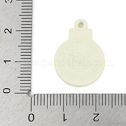 Weihnachtsthema sprühlackierte Legierungs-Emaille-Anhänger&nbsp;ENAM-Z020-01I