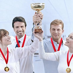 40 шт. полиэстеровые ремешки для медалей&nbsp;AJEW-CP0009-32D