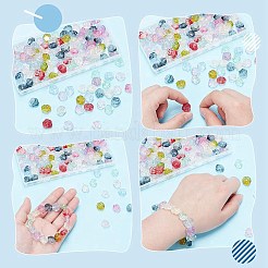 140шт 14 цвета бусины лэмпворк ручной работы LAMP-AR0001-42