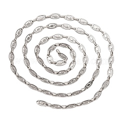 Овальные звенья цепи из нержавеющей стали 304 CHS-S012-25P