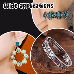 56 шт. 7 стиля кабошонов из натурального говлита G-AR0006-07