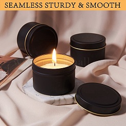 Жестяные банки для свечей CON-SZ0001-11