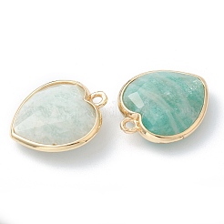 Природные подвески амазонит X-G-B009-03G-B