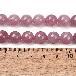 Brins de quartz rose de Madagascar violet naturel&nbsp;GG-CBAA8F4-A02-10mm