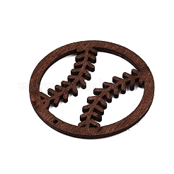 Кулоны из натурального тополя WOOD-N016-42