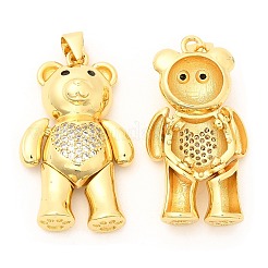 Стойки обшивки латунь микро проложить Циркон подвеску KK-A185-18G-02