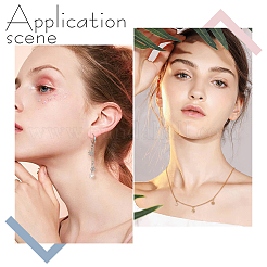 60 шт. подвески из нержавеющей стали 304 двух цветов&nbsp;STAS-NB0001-72