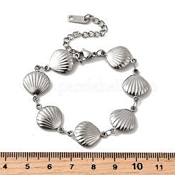 Браслеты из нержавеющей стали 304 для женщин&nbsp;LS-BJEW-Q041-01A-P