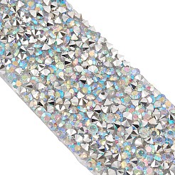 Glitzerharz Hotfix Strass (Schmelzkleber auf der Rückseite)&nbsp;LS-OCOR-TAC0004-B-01