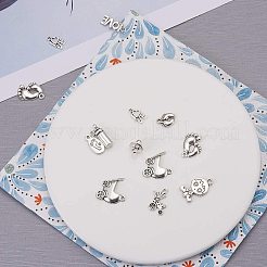 Смешанный тибетском стиле сплава подвески TIBEP-NB0001-21AS