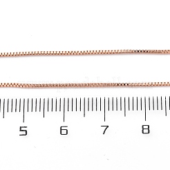 Изготовление цепочек-коробок из латуни толщиной 0.9 мм NJEW-D302-74RG