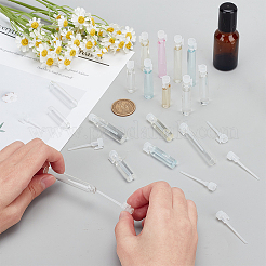 150 набор из 3-х прозрачных стеклянных бутылок MRMJ-PH0001-76