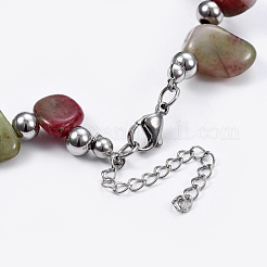 Bracciali in acciaio inossidabile 304&nbsp;BJEW-L640-01G