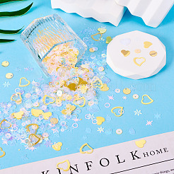 100 г пластиковых пайеток&nbsp;PVC-TA0001-04A