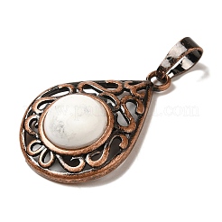 Природные подвески Говлит&nbsp;G-H065-02R-15