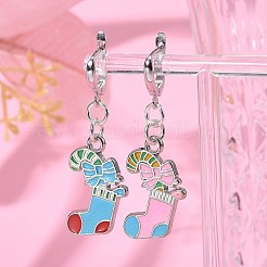 Антикоррозийное покрытие из родиевого сплава 925 стерлингового серебра серьги с застежкой-русалкой X-STER-K168-003P